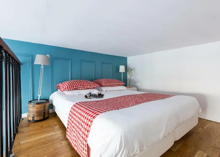 아파트 Artisan Lofts Near Marais 파리