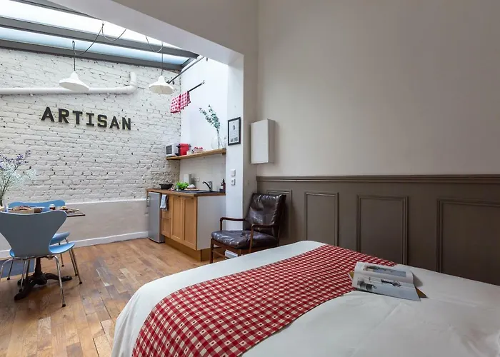 Artisan Lofts Near Marais 아파트 파리